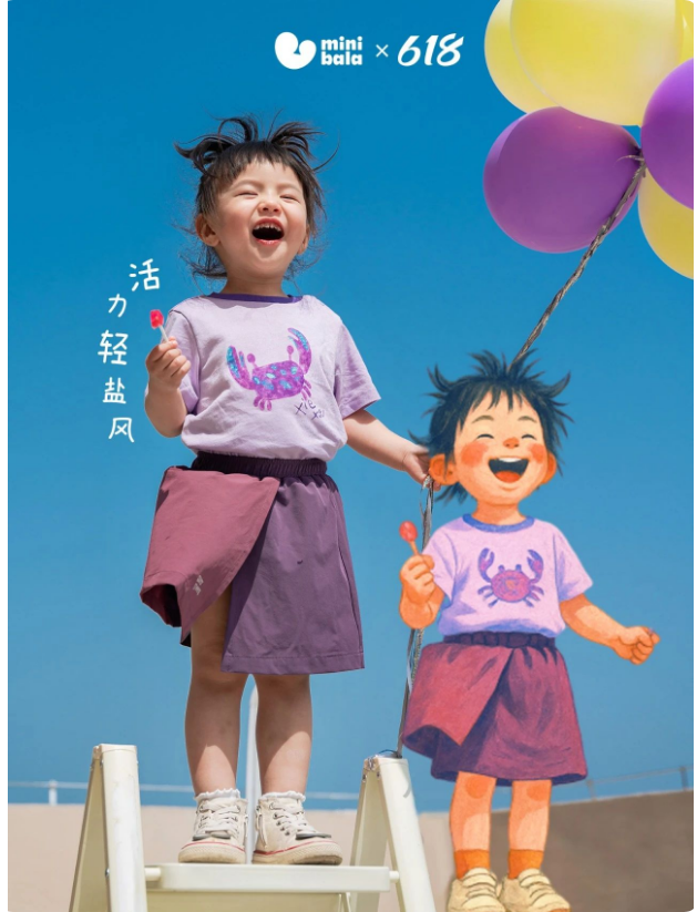 迷你巴拉巴拉：一键查收萌娃夏日穿搭图鉴！