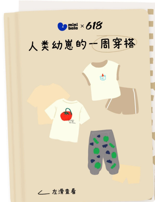 迷你巴拉：速看！人类幼崽一周穿搭