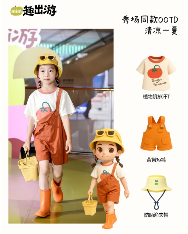 Mini趣出游—这波秀场穿搭太Q啦～