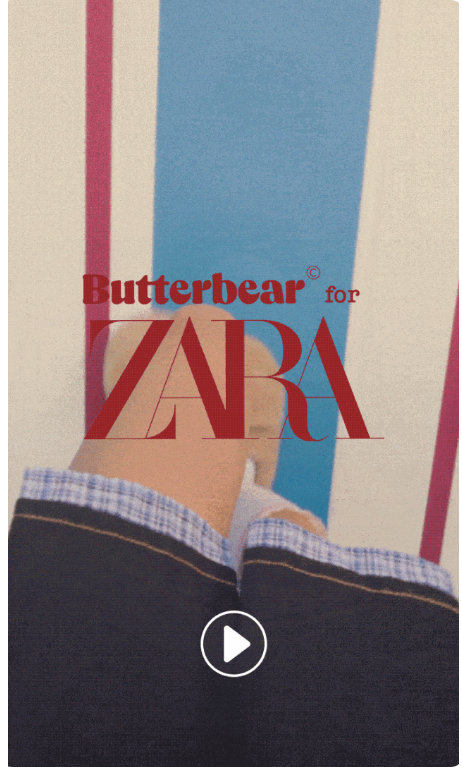 Butterbear Academy ZARA上海快闪店
