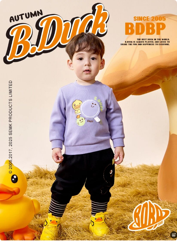 跟着B.Duck小黄鸭做秋日小“咖”，自在C位出道YA~