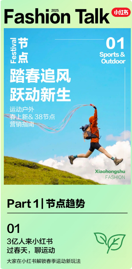一路向春，解锁小红书运动户外春季营销指南