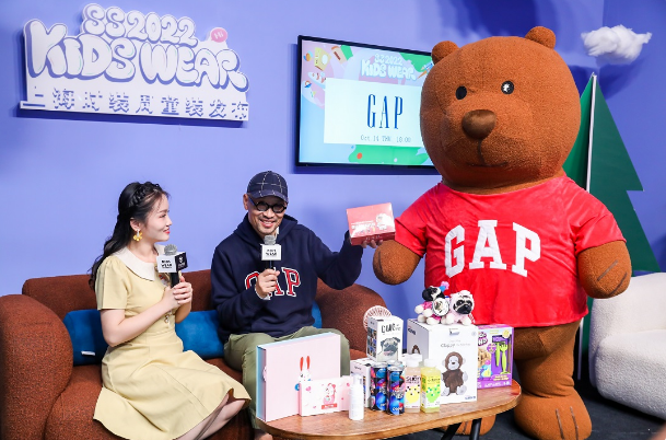 Gap携萌娃亮相KIDS WEAR上海时装周 发布2022年春夏季童装新系列