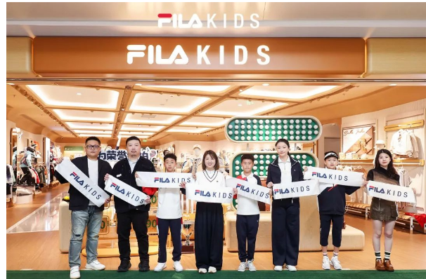 FILA KIDS全新钻石店闪耀启幕