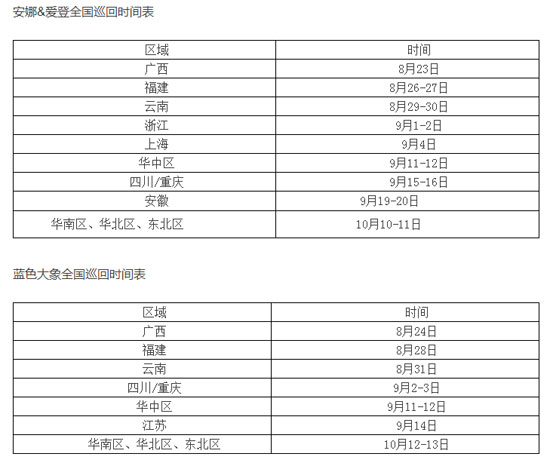 安娜&爱登、蓝色大象2015春夏新品发布会