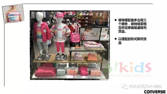 上海龙之梦converse店新品陈列调整范例