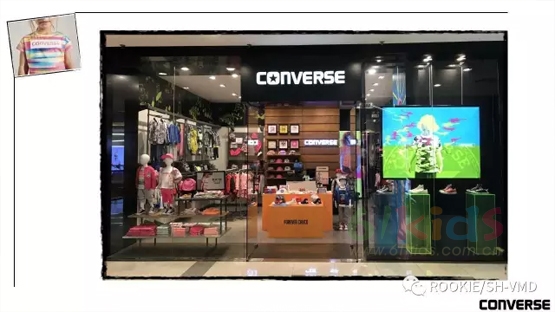 上海龙之梦converse店新品陈列调整范例