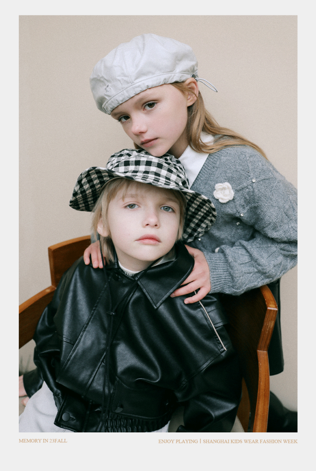 AW23KIDS WEAR PREVIEW  memory in两个小朋友