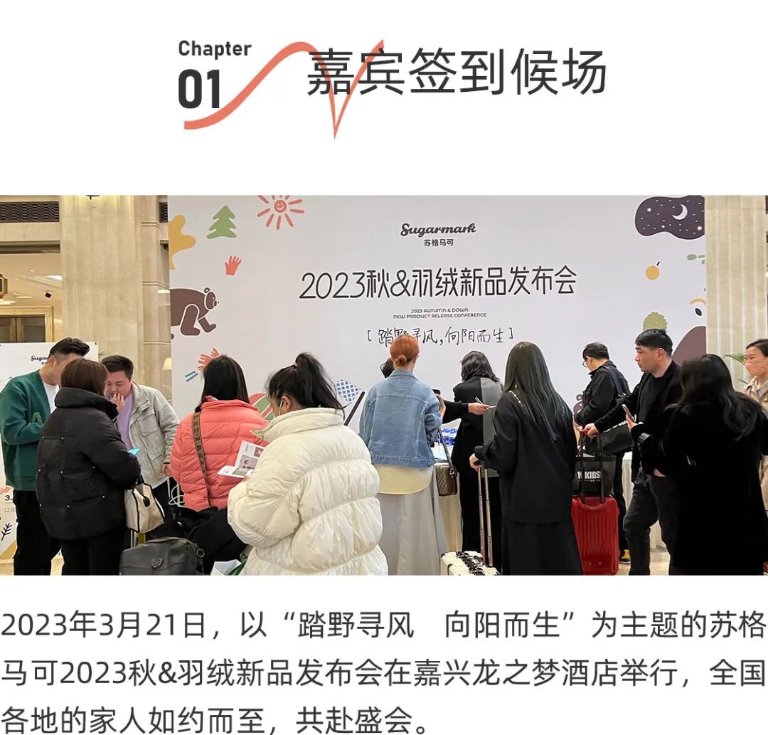 Sugarmark苏格马可2023秋&羽绒新品发布会圆满结束