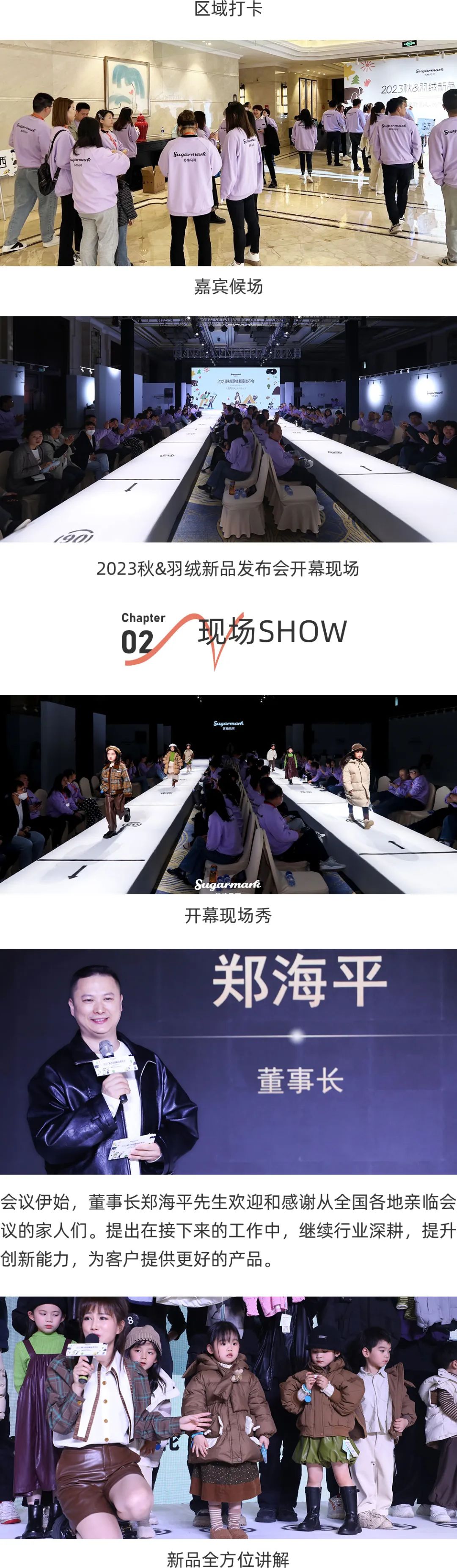 Sugarmark苏格马可2023秋&羽绒新品发布会圆满结束