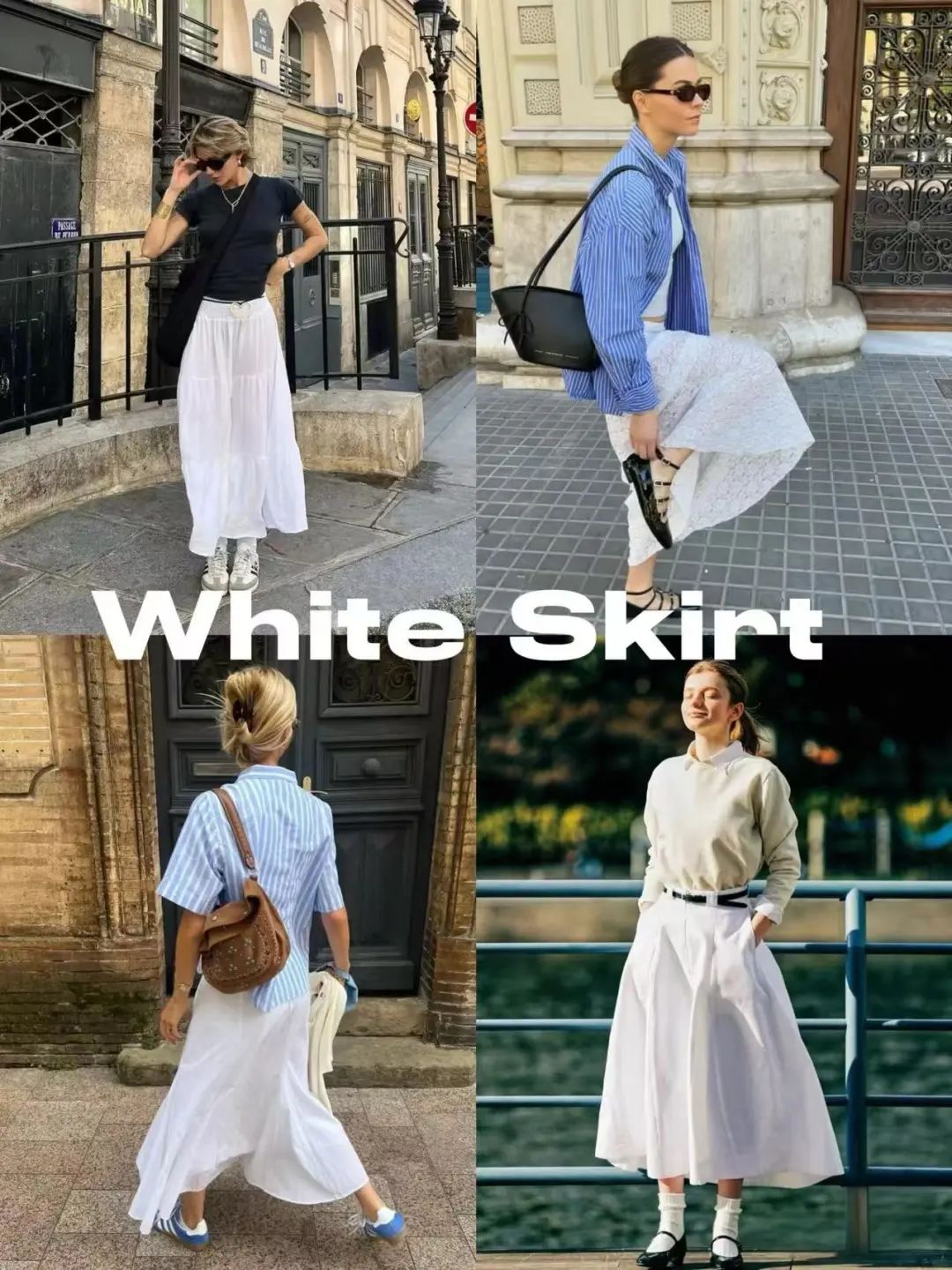 UV || White Skirt