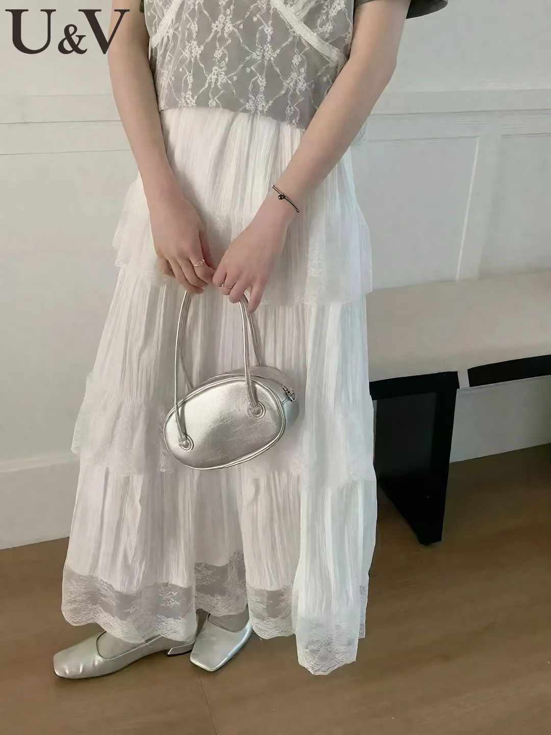 UV || White Skirt