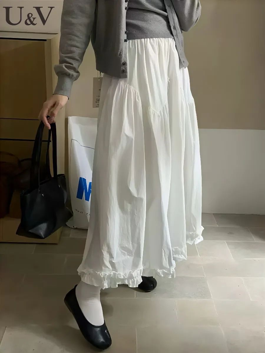UV || White Skirt