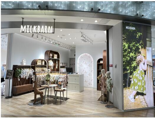 华南首店！Milkbarn童装入驻深圳万象城！